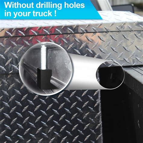 aluminum mounting brackets for toolbox|truck tool box mounting hardware.